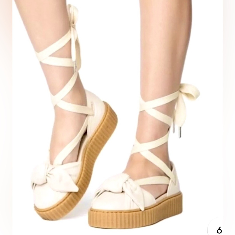 NWT Puma X Fenty by Rihanna Bow Creeper Sandals